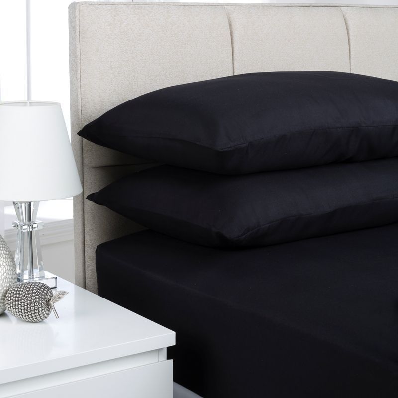 Fusion Pillowcases Black